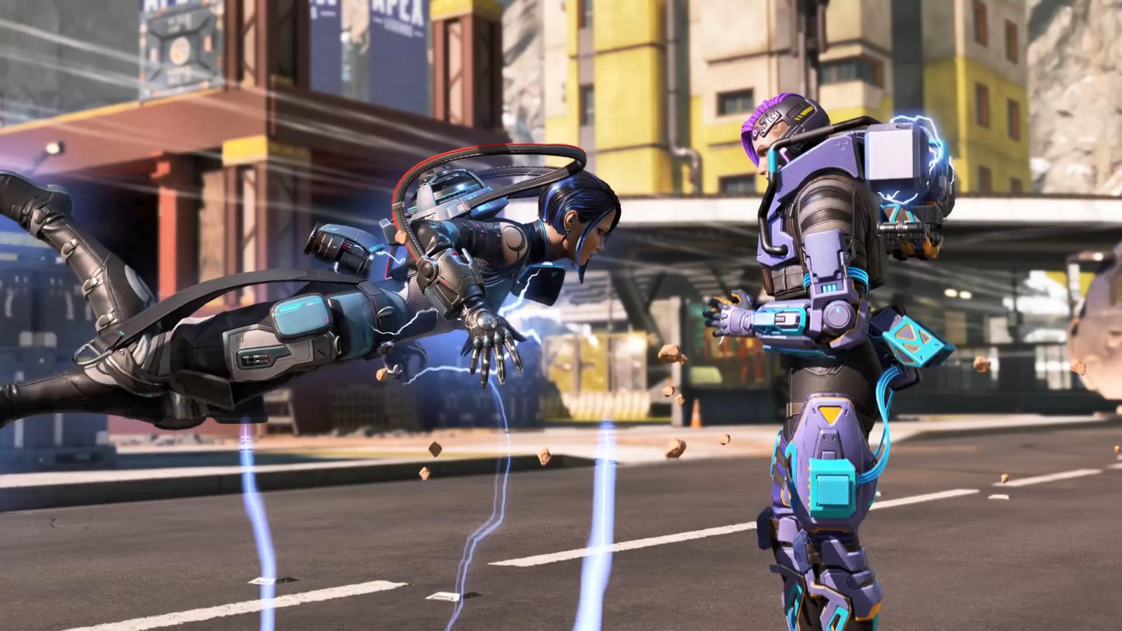 两人在训练 两人在训练